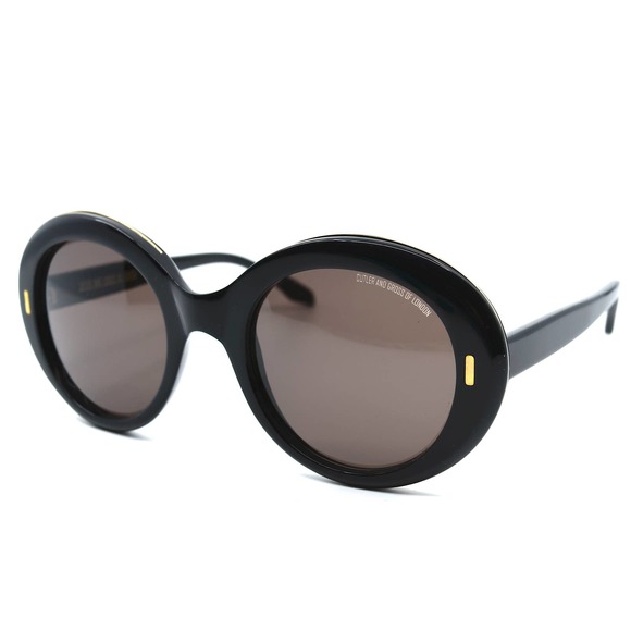 CUTLER&GROSS OF LONDON CG1327S 001 BLACK BROWN AUTHENTIC SUNGLASSES - Picture 12 of 13